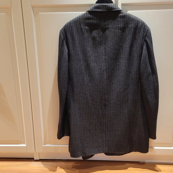 Vintage Jhane Barnes Men’s Blazer, Navy/Brown - Picture 8 of 8